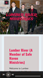 Mobile Screenshot of lumberriverministries.com